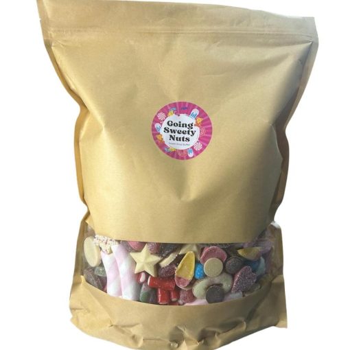 3kg All In One Giant Pouch Of Jelly, Fizzy andChocolate Sweet Snack Gummy - Image 3