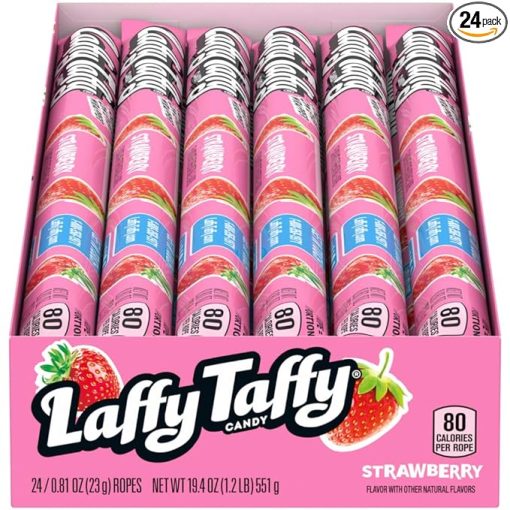 Laffy Taffy Rope Candy (Pack of 24)