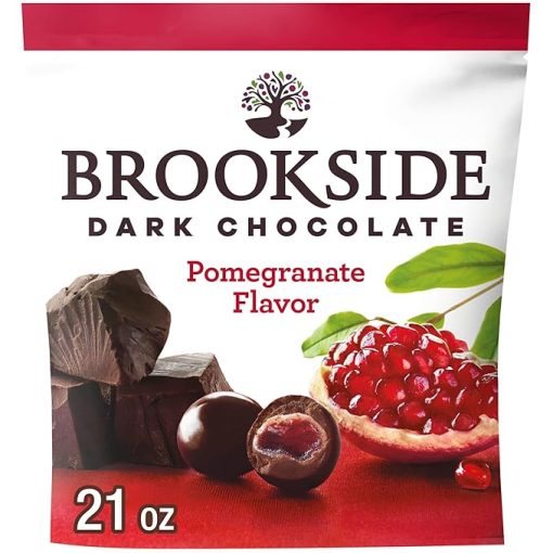 BROOKSIDE Dark Chocolate and Pomegranate Flavored Snacking Chocolate Bag - Image 2