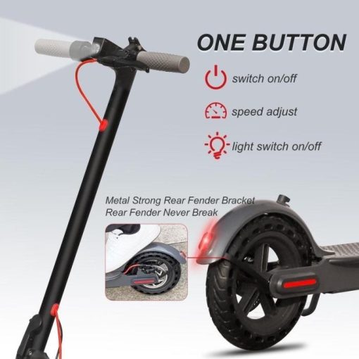 AOVOPRO ES80 electric scooter, 350W motor, 19 miles range - Image 4